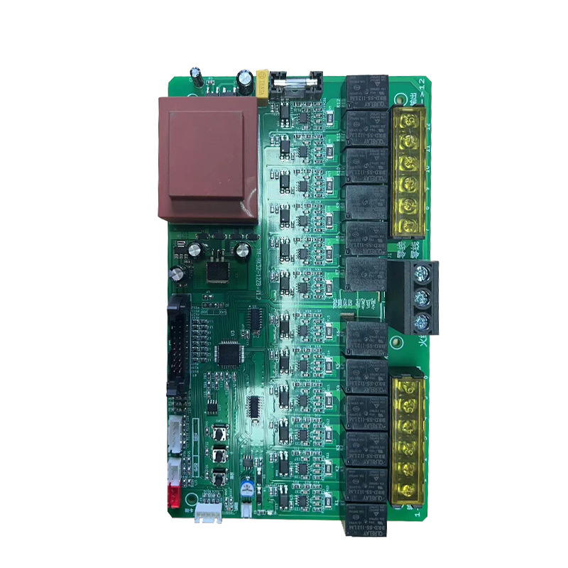 天津电瓶车12路充电桩PCBA电路板方案开发刷卡扫码控制板带后台小程序